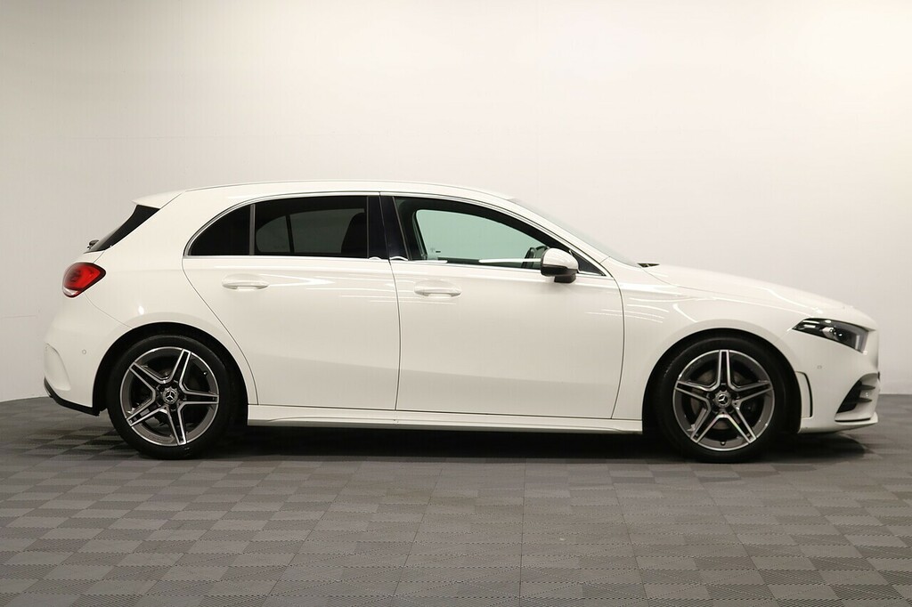 Mercedes-Benz A Class A180d Amg Line PK21YXW White #6