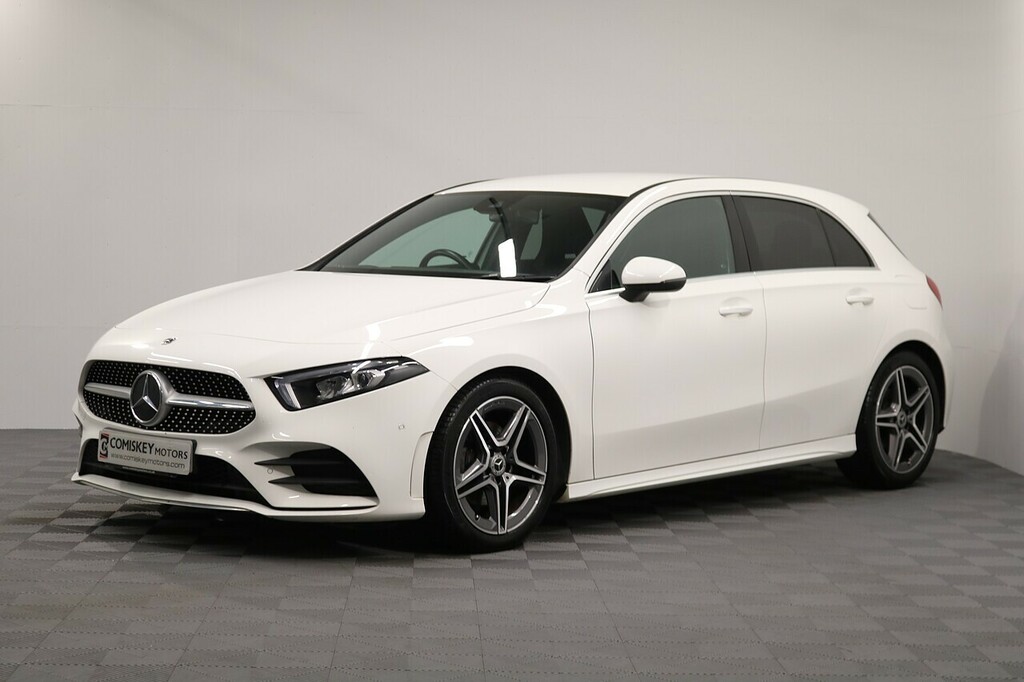 Mercedes-Benz A Class A180d Amg Line PK21YXW White #3