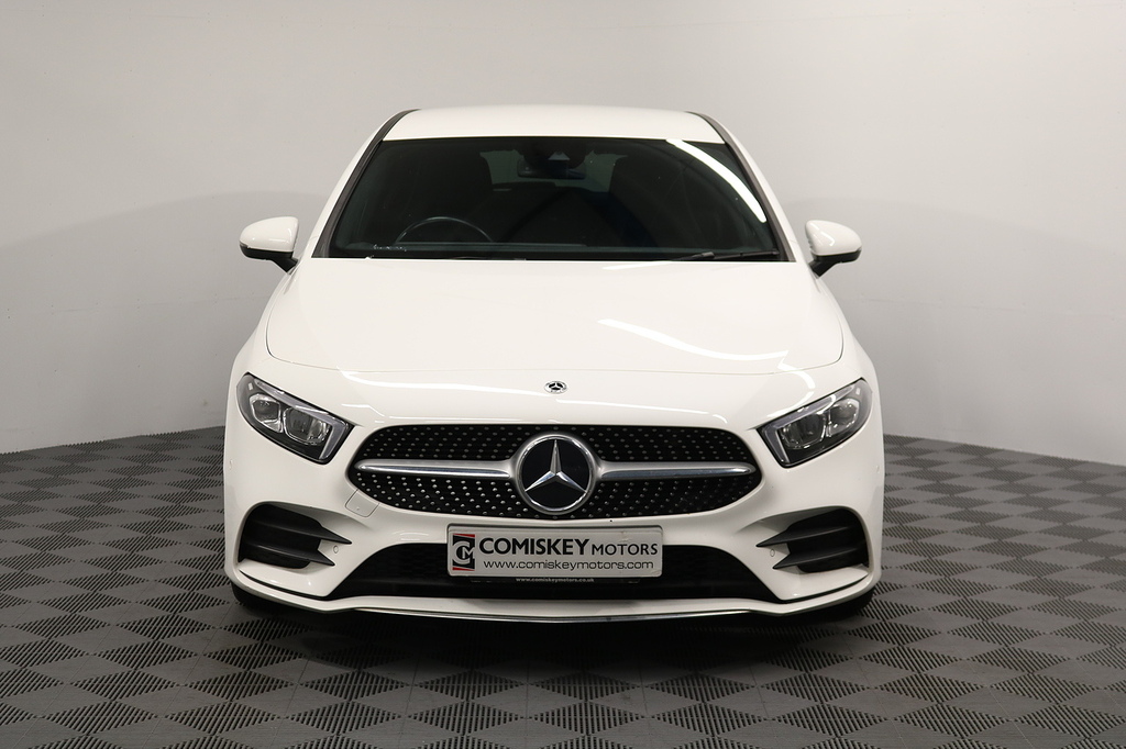 Mercedes-Benz A Class A180d Amg Line PK21YXW White #2