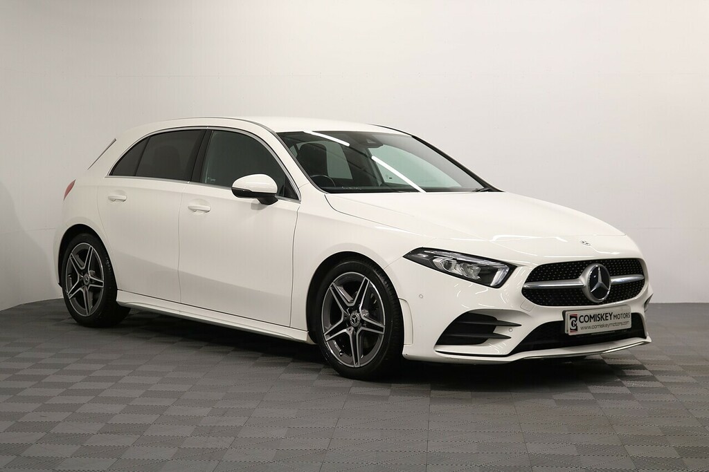 Mercedes-Benz A Class A180d Amg Line White