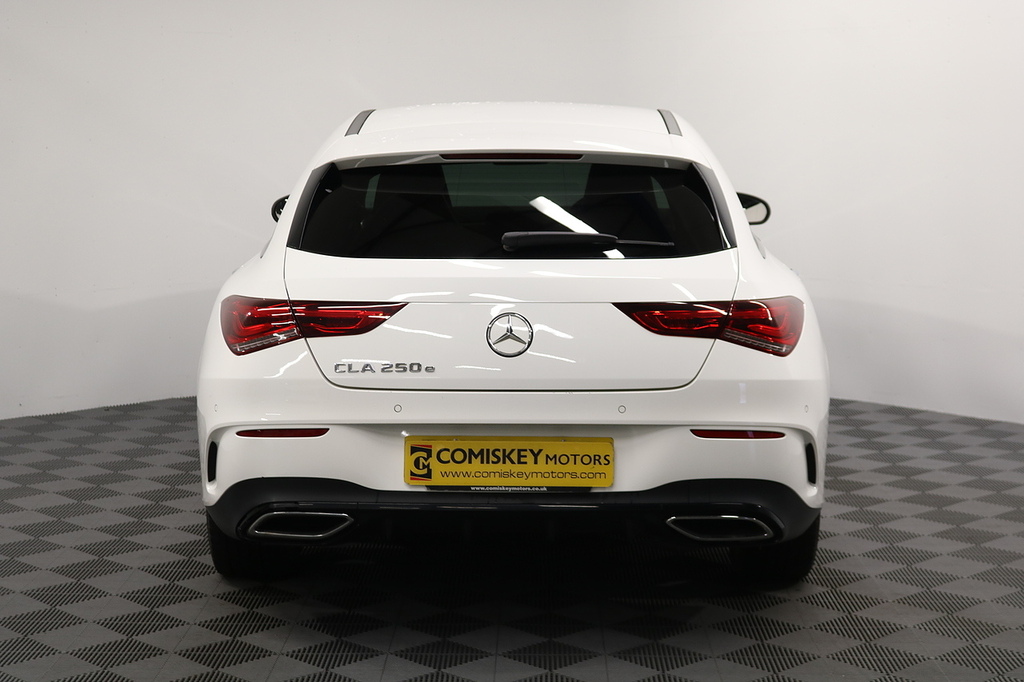 Mercedes-Benz CLA Class Cla250e Amg Line BU72NTG White #5