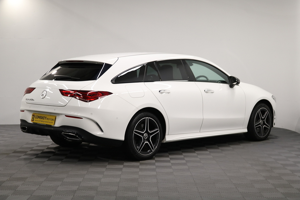 Mercedes-Benz CLA Class Cla250e Amg Line BU72NTG White #6