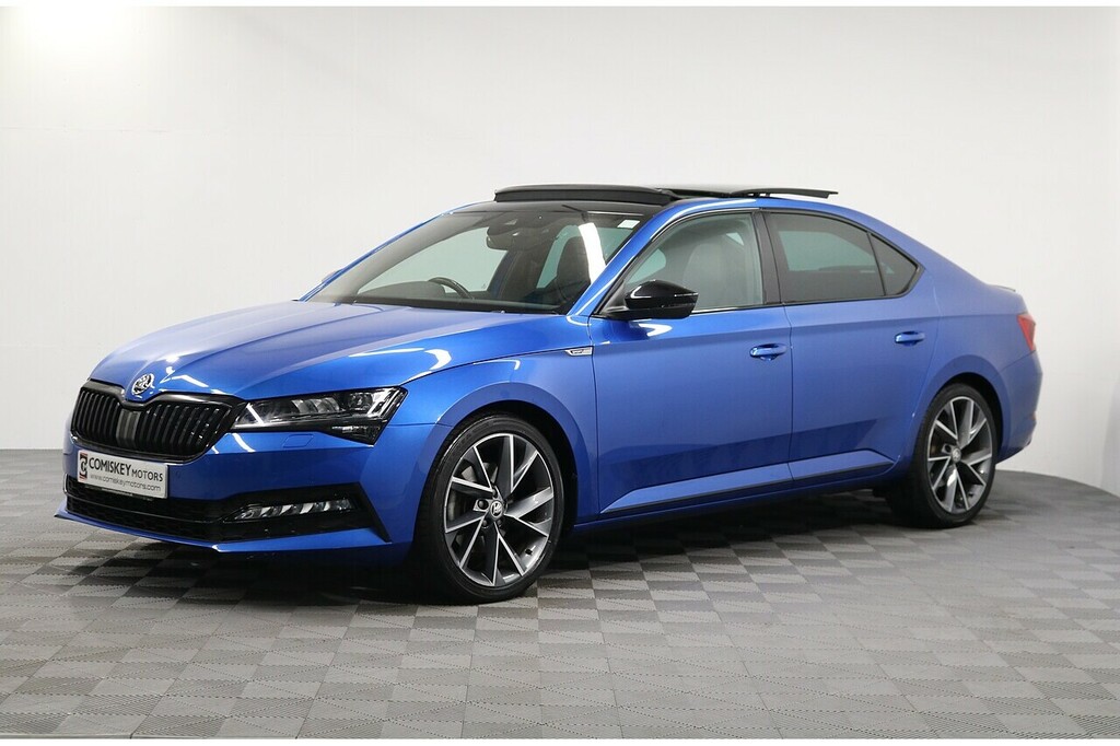 Skoda Superb Tdi Sportline Plus KT73ZPF Blue #3