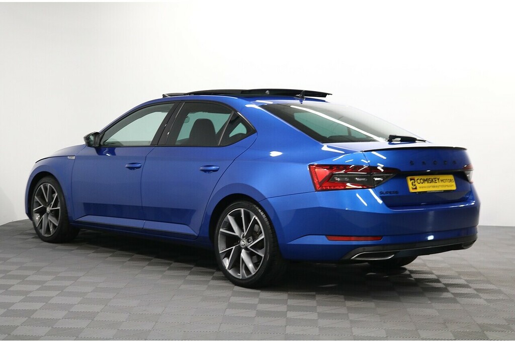 Skoda Superb Tdi Sportline Plus KT73ZPF Blue #4