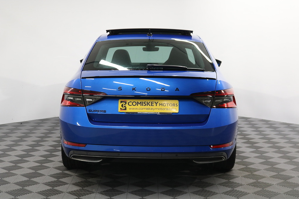 Skoda Superb Tdi Sportline Plus KT73ZPF Blue #5