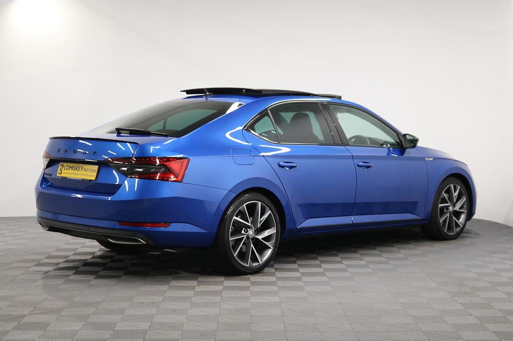 Skoda Superb Tdi Sportline Plus KT73ZPF Blue #6