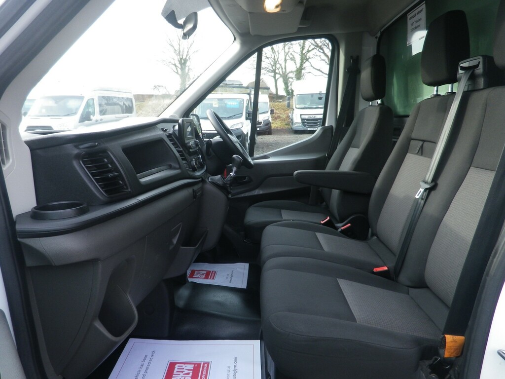 Ford Transit Custom Luton 2.0 Transit Leader Luton Van 350 L3 2.0L Eco WV22XZL White #6