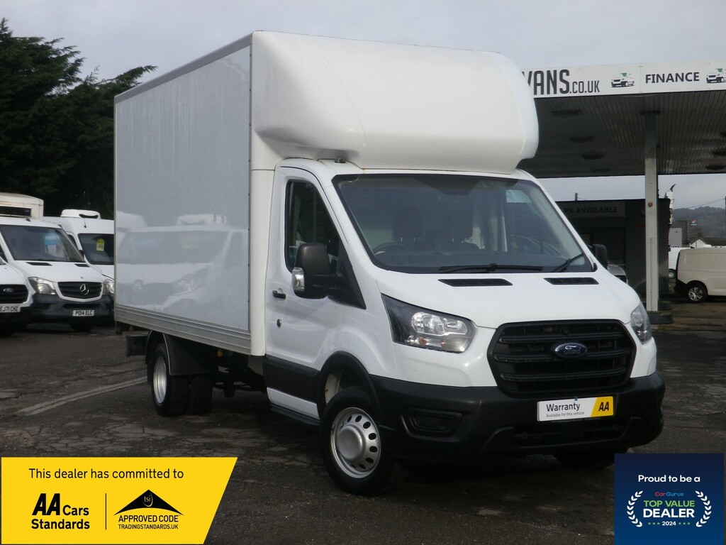 Ford Transit Custom Luton 2.0 Transit Leader Luton Van 350 L3 2.0L Eco White