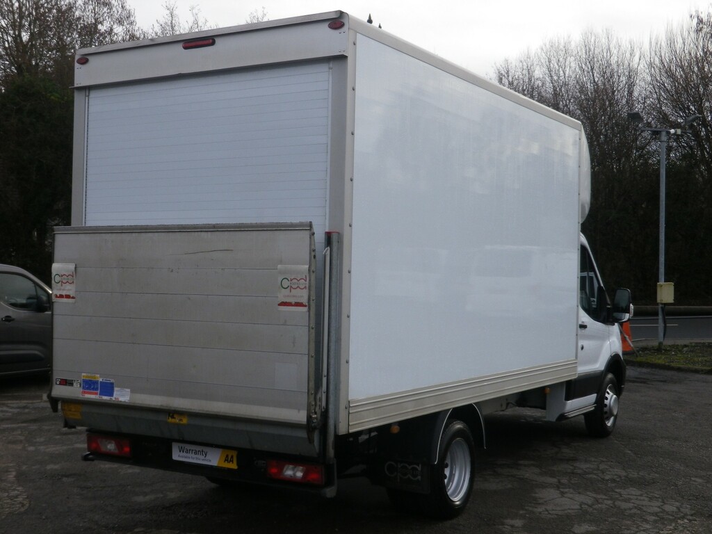 Ford Transit Custom Luton 2.0 Transit Leader Luton Van 350 L3 2.0L Eco WV22XZL White #4