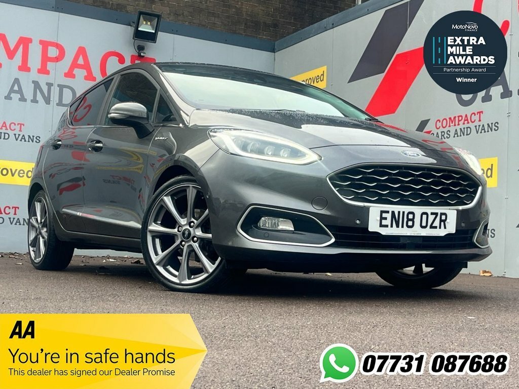 Ford Fiesta 1L Vignale EN18OZR Grey