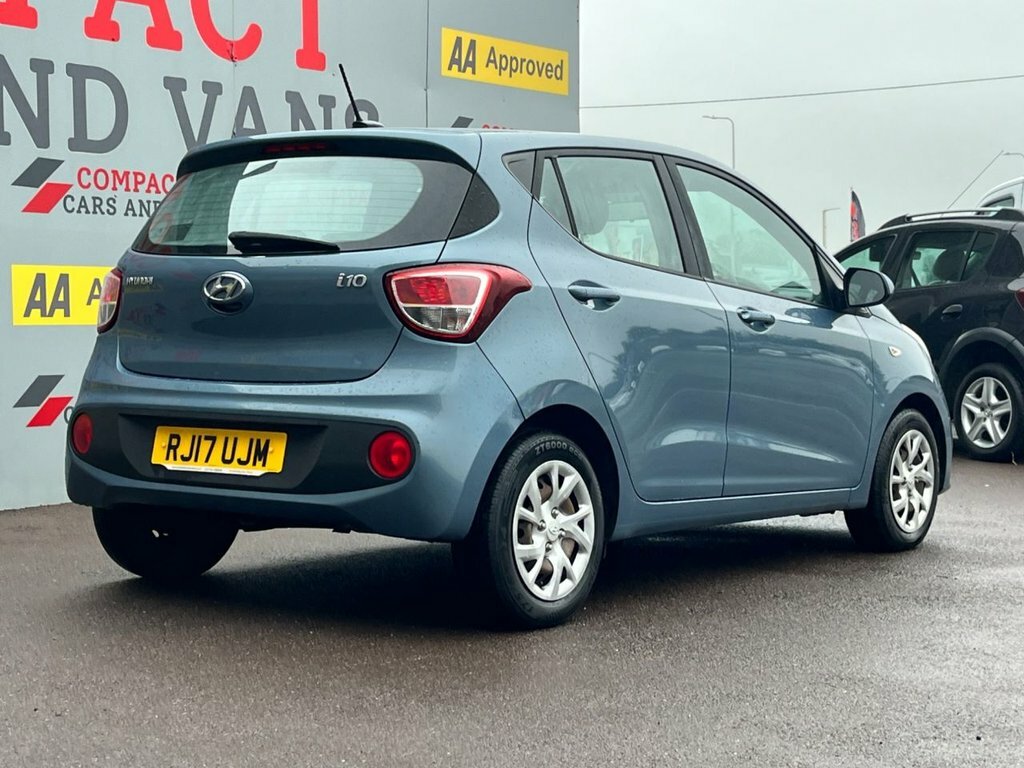 Hyundai I10 1L Se RJ17UJM Blue #4