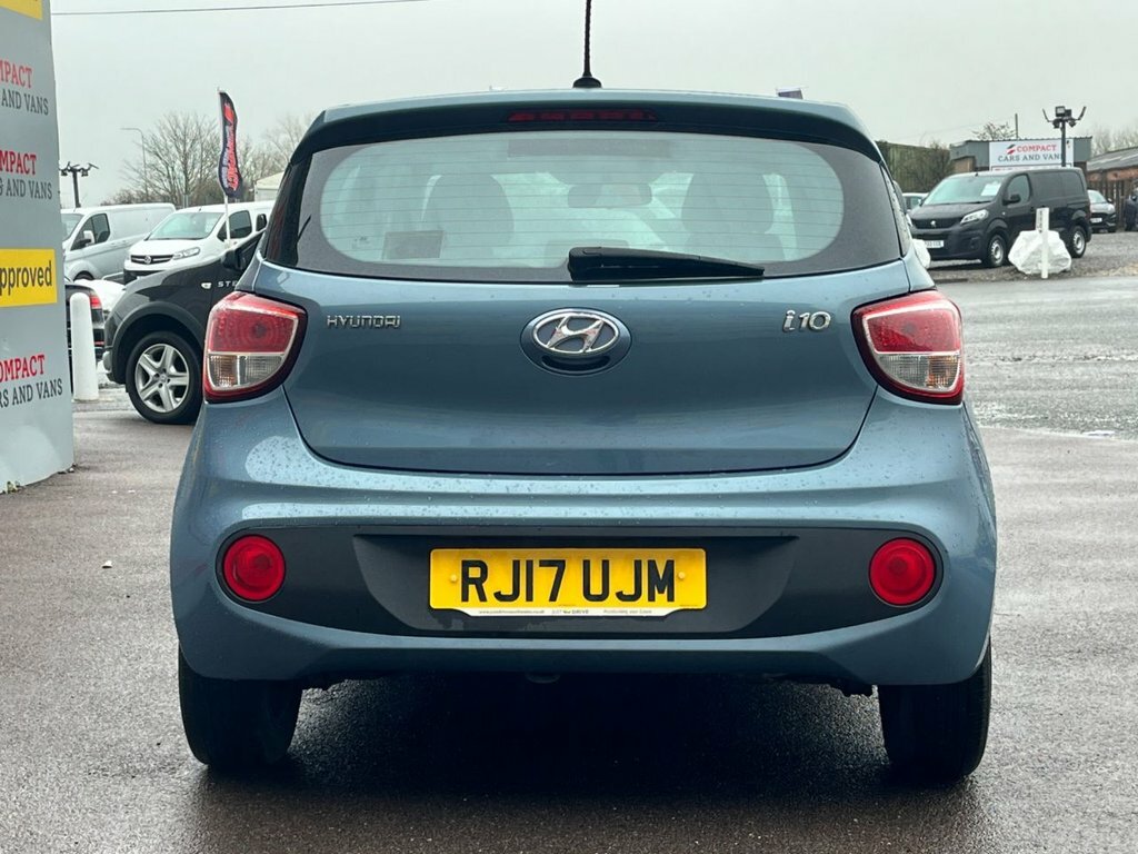 Hyundai I10 1L Se RJ17UJM Blue #5