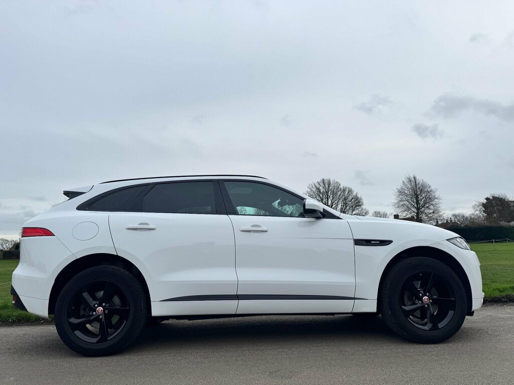 Jaguar F-Pace 2.0 D180 R-sport Awd Euro 6 Ss HV66FRO White #4
