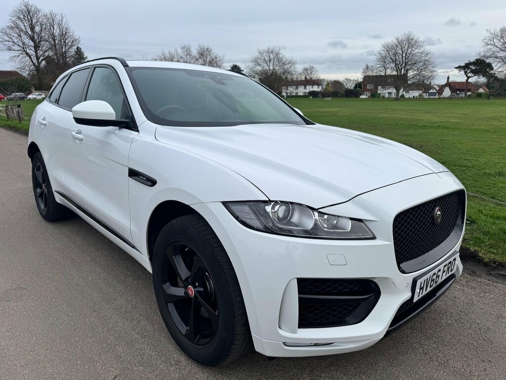 Jaguar F-Pace 2.0 D180 R-sport Awd Euro 6 Ss White