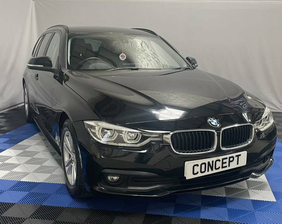 BMW 3 Series Touring 320D Efficientdynamics Plus Black #2