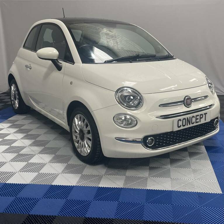 Fiat 500 Hatchback 1.2 Lounge  White #2