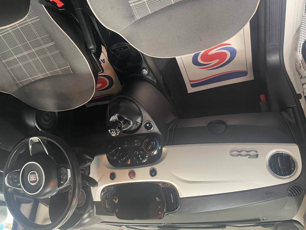 Fiat 500 Hatchback 1.2 Lounge  White #3