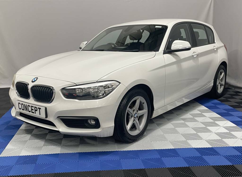 BMW 1 Series Hatchback 116D Efficientdynamics Plus White