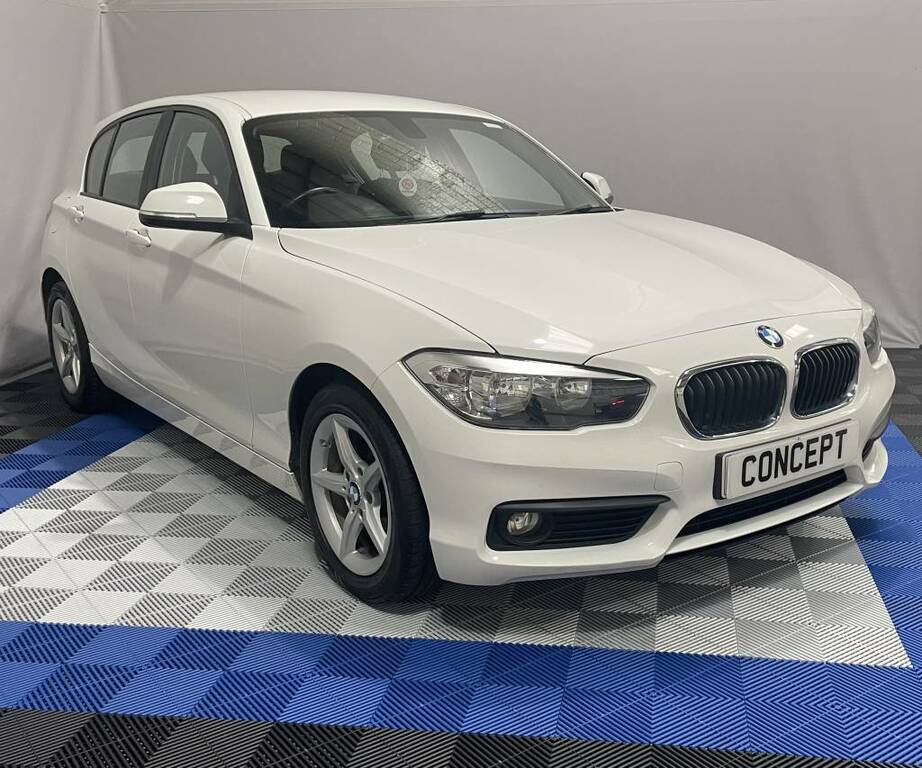 BMW 1 Series Hatchback 116D Efficientdynamics Plus White #2