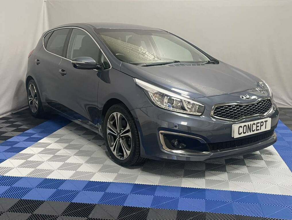 Kia Ceed Hatchback 1.6 Crdi Isg 3 Blue #2