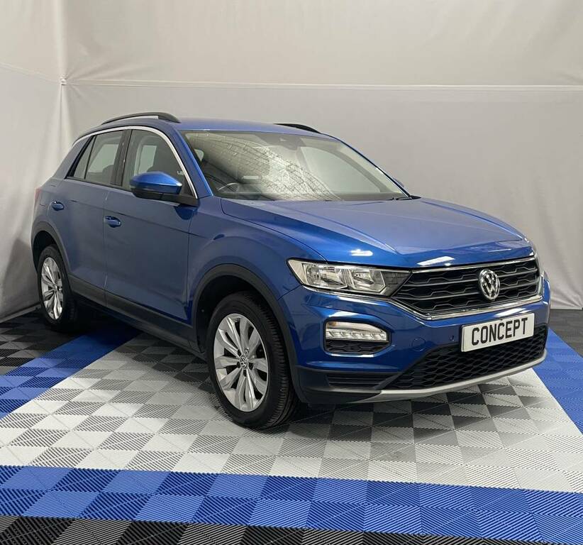 Volkswagen T-Roc Hatchback  Blue #2
