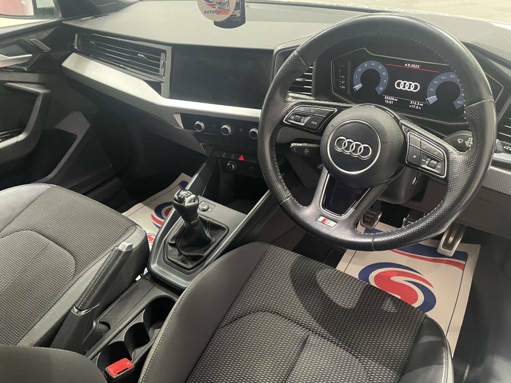 Audi A1 Sportback 25 Tfsi S Line White #4