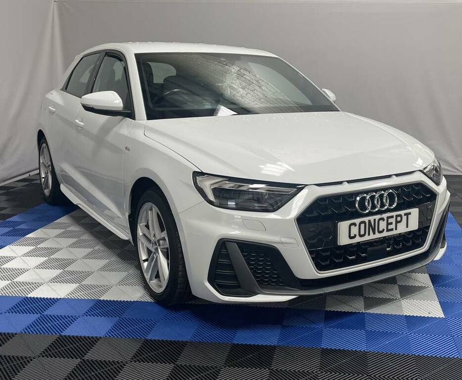 Audi A1 Sportback 25 Tfsi S Line White #2