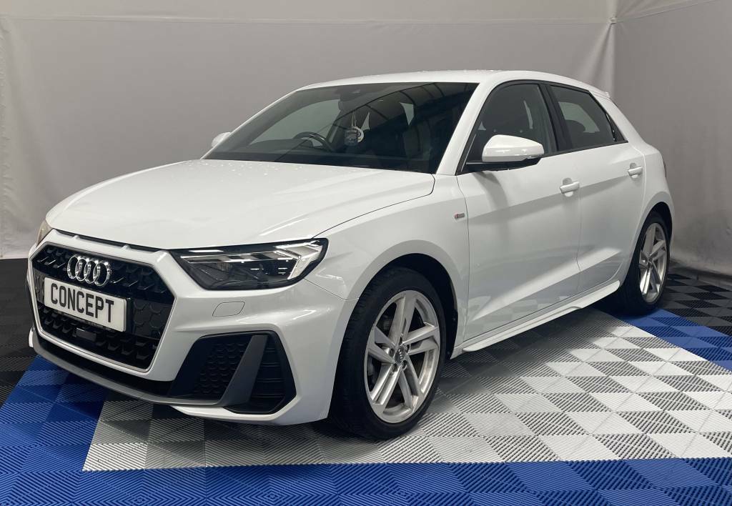 Audi A1 Sportback 25 Tfsi S Line White