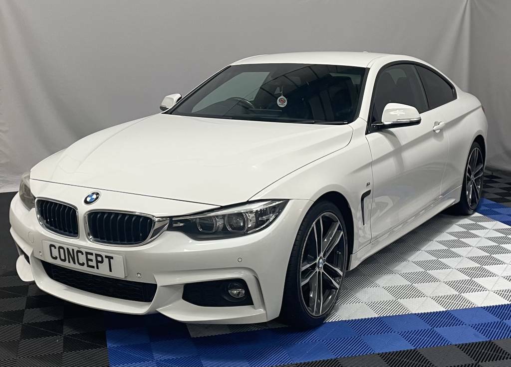 BMW 4 Series Gran Coupe Coupe 420D 190 M Sport White