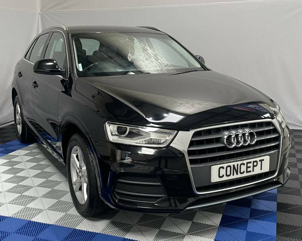 Audi Q3 Estate 2.0 Tdi Se Black #2
