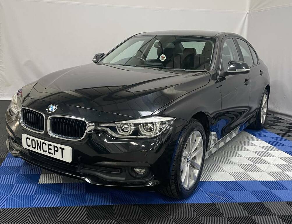 BMW 3 Series Saloon 318D Se Black