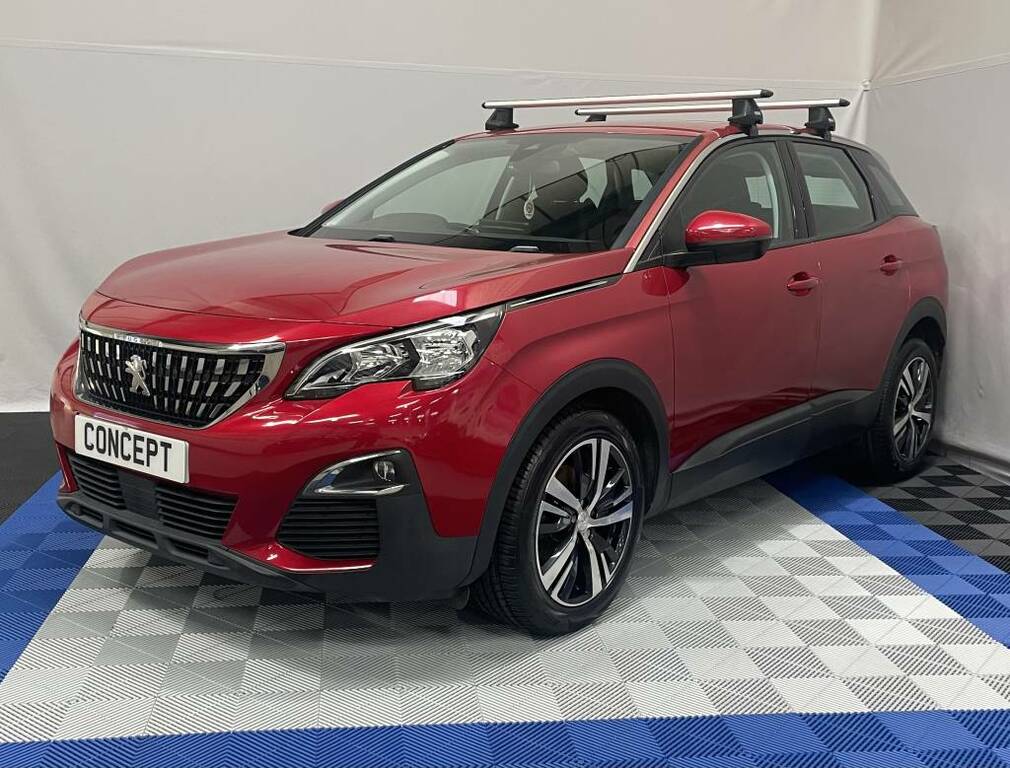 Peugeot 3008 Estate 1.6 Bluehdi 120 Active Red