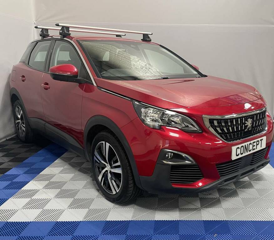 Peugeot 3008 Estate 1.6 Bluehdi 120 Active  Red #2