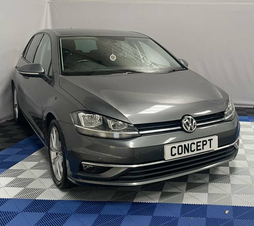 Volkswagen Golf Hatchback 2.0 Tdi Gt Grey #2