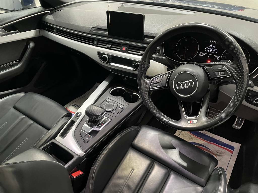 Audi A4 Saloon 2.0 Tdi 190 S Line Blue #5