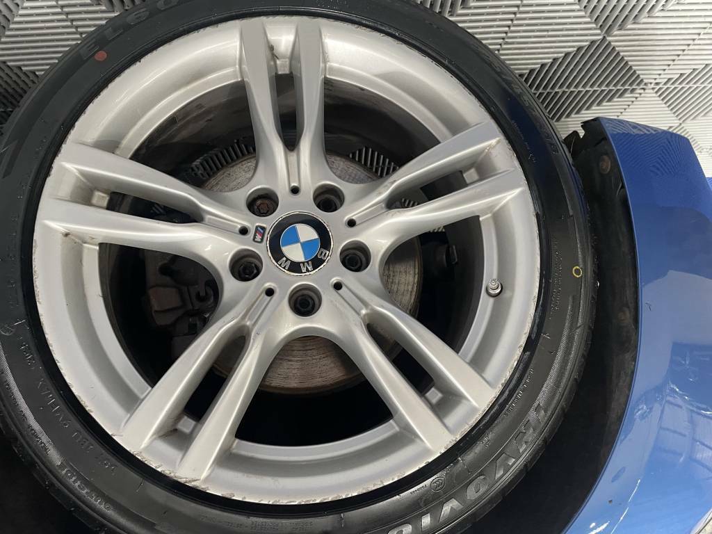 BMW 3 Series Saloon 330E M Sport Blue #5