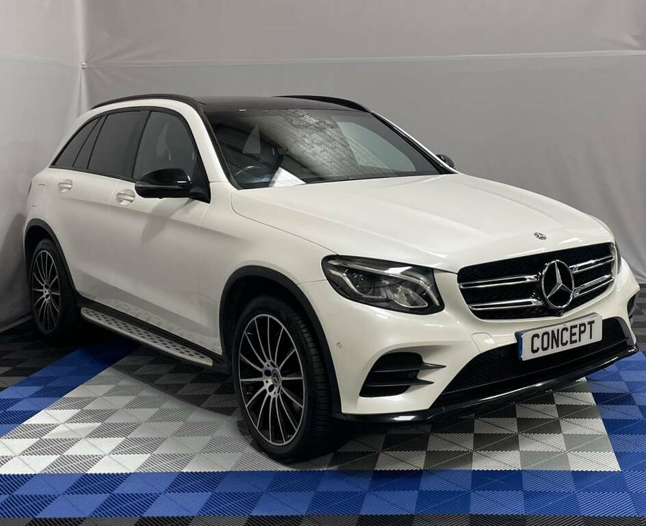 Mercedes-Benz GLC Class Estate White #2