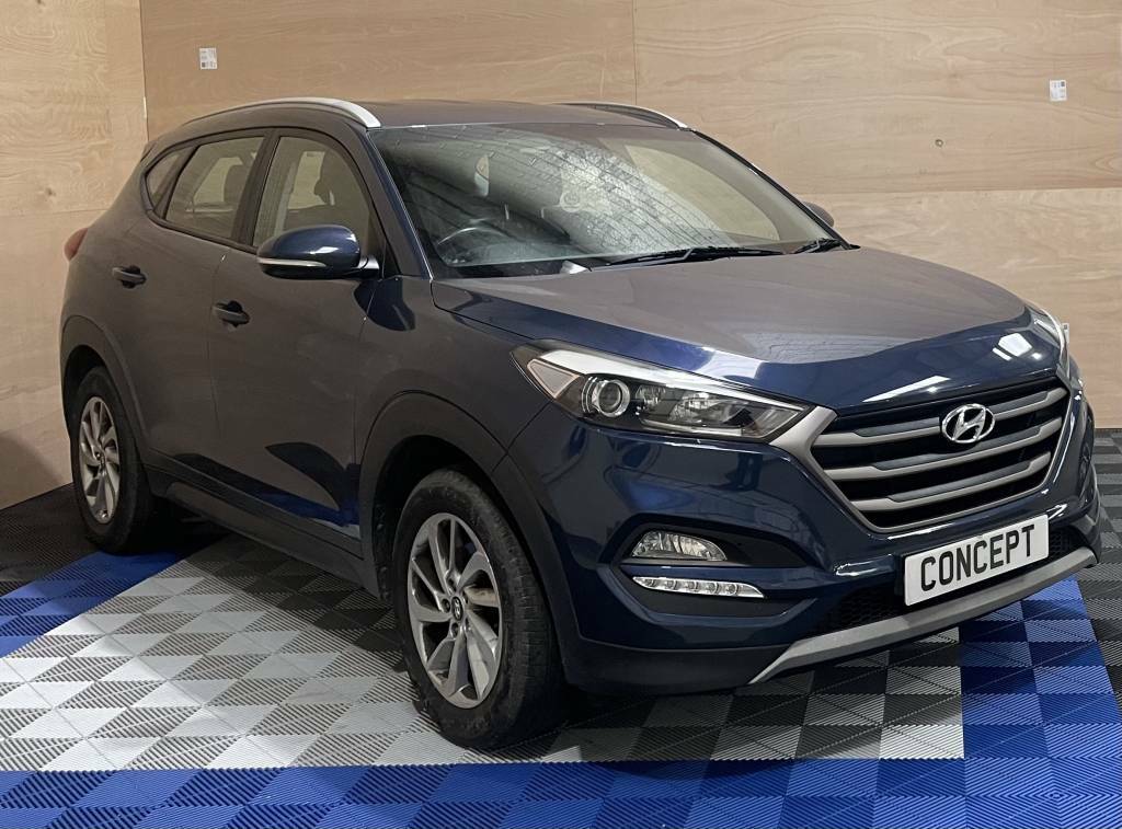 Hyundai Tucson Estate 1.7 Crdi Blue Drive Se Nav Blue #2