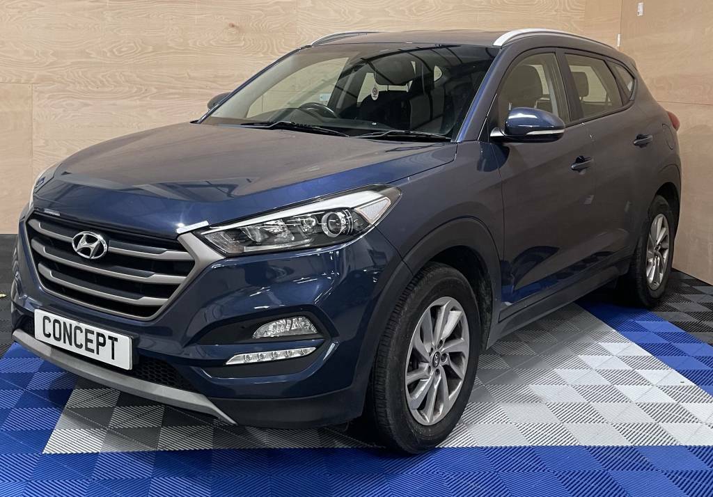 Hyundai Tucson Estate 1.7 Crdi Blue Drive Se Nav Blue