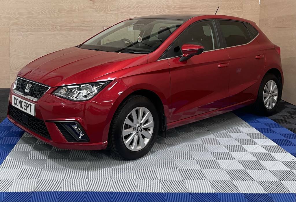 Seat Ibiza Hatchback 1.0 Tsi 95 Se Design Red