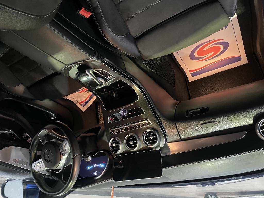 Mercedes-Benz C Class Coupe C220d Amg Line Premium Blue #3