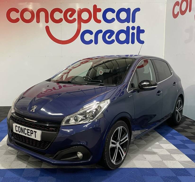 Peugeot 208 Hatchback 1.6 Bluehdi 100 Gt Line Blue