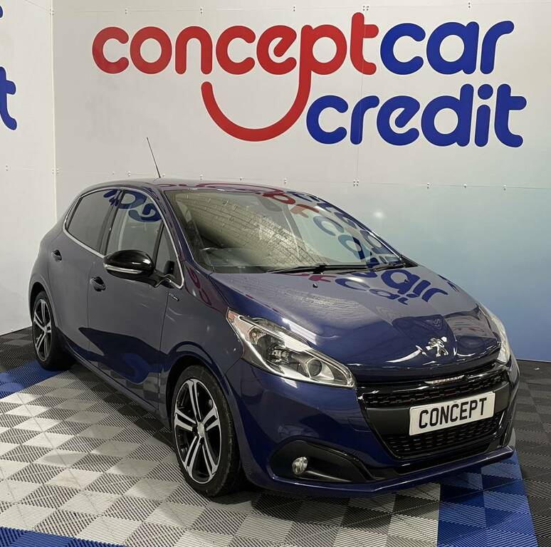 Peugeot 208 Hatchback 1.6 Bluehdi 100 Gt Line  Blue #2