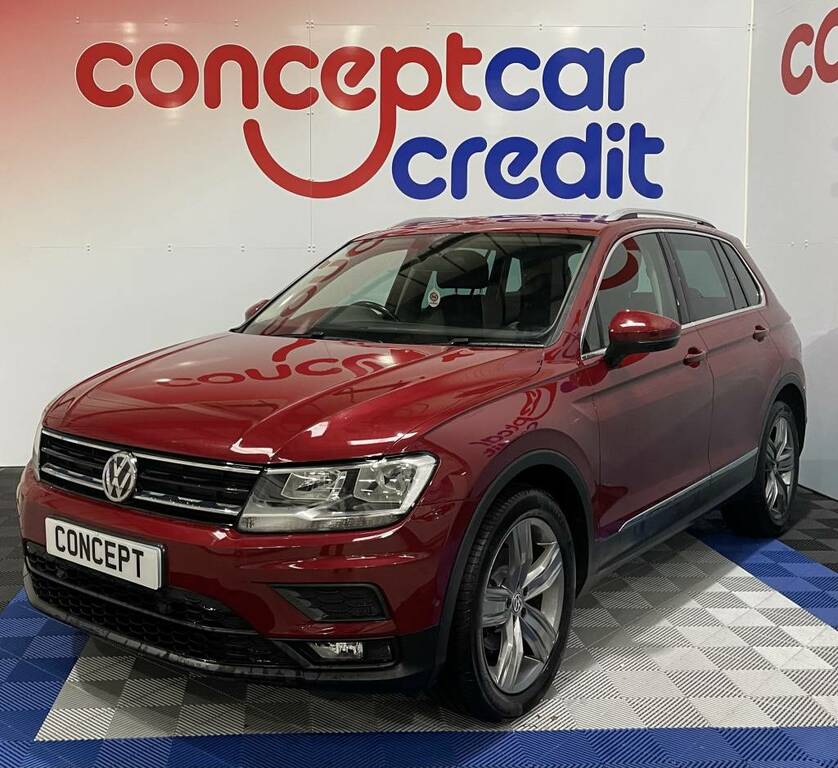 Volkswagen Tiguan Estate 2.0 Tdi 150 Match Red