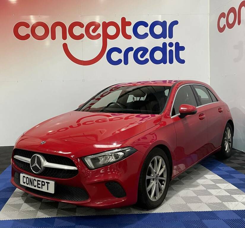 Mercedes-Benz A Class Hatchback A180d Sport Red