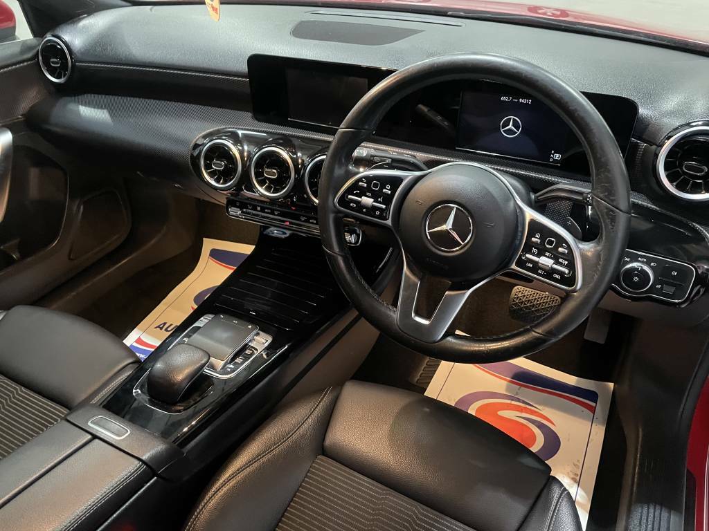 Mercedes-Benz A Class Hatchback A180d Sport Red #3