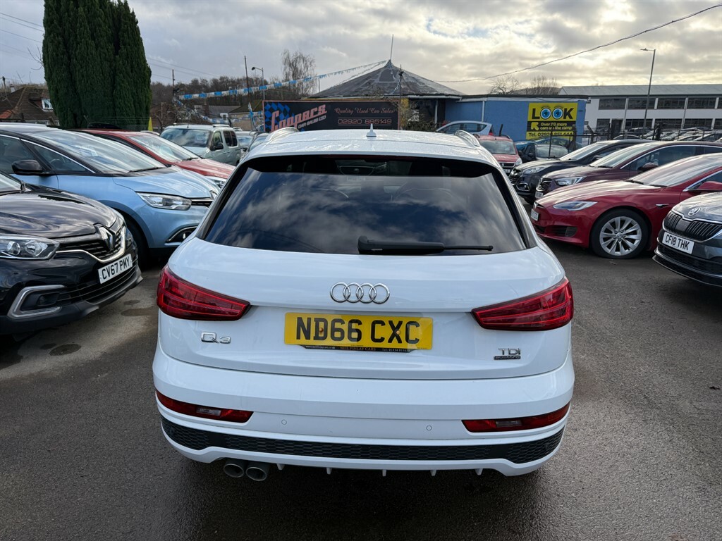Audi Q3 Tdi Quattro S Line Plus ND66CXC White #5