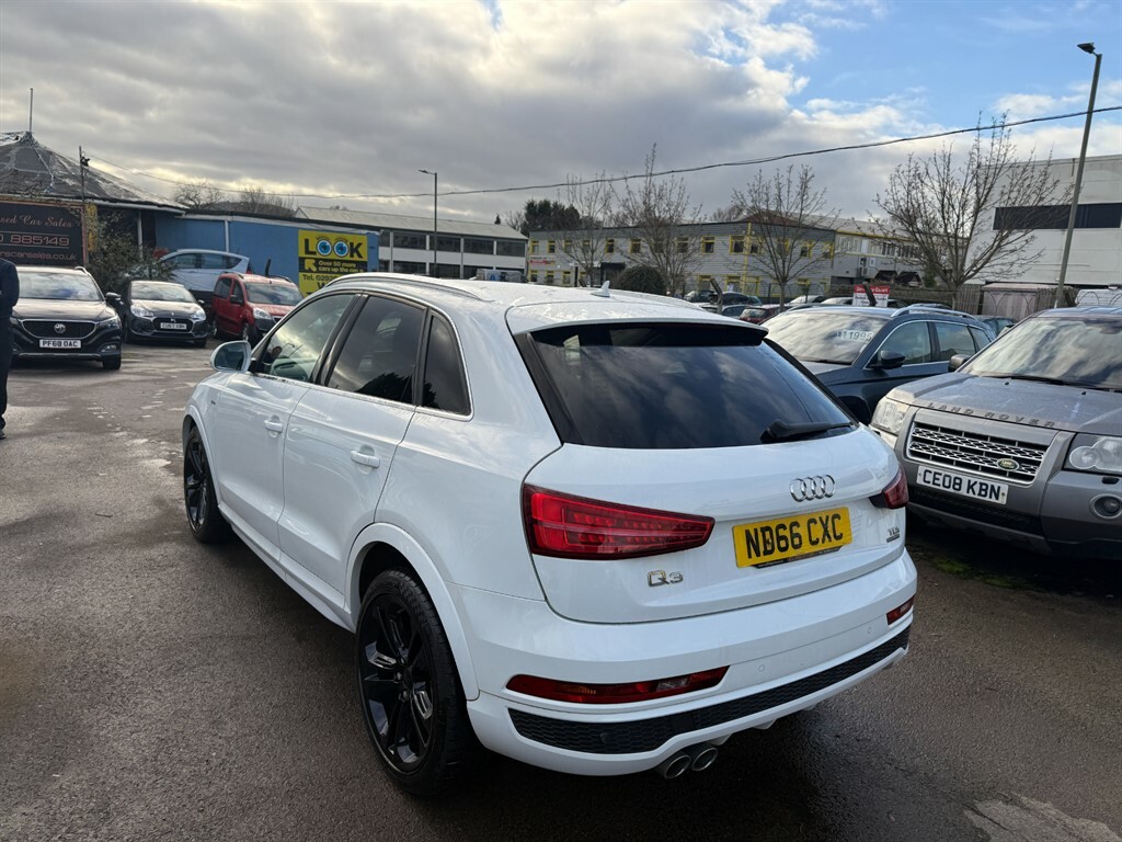 Audi Q3 Tdi Quattro S Line Plus ND66CXC White #4