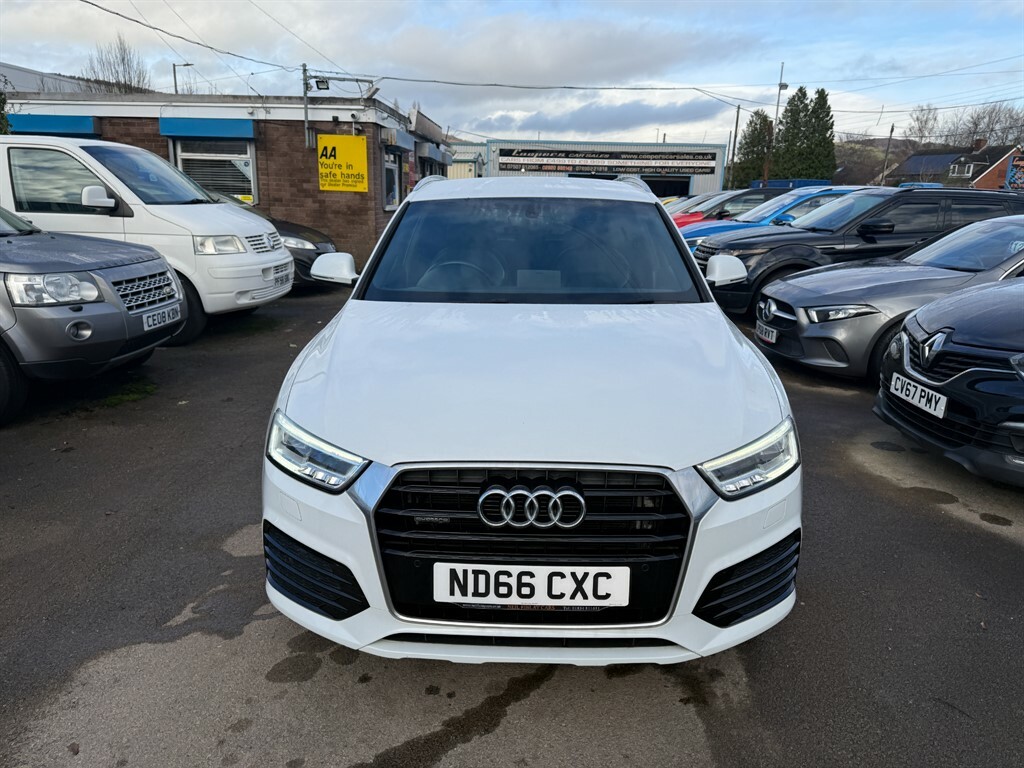 Audi Q3 Tdi Quattro S Line Plus ND66CXC White #2