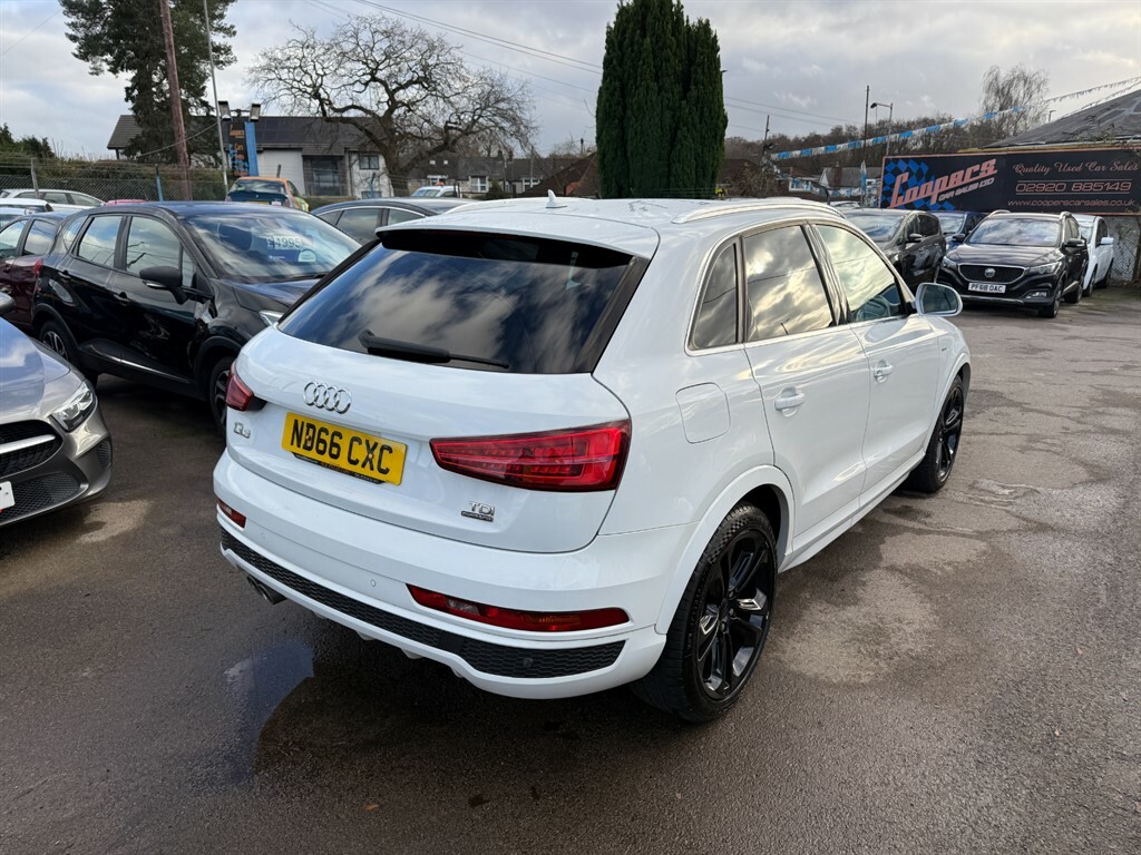 Audi Q3 Tdi Quattro S Line Plus ND66CXC White #6